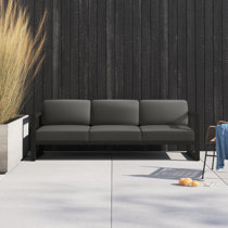 Outdoor deals couch black